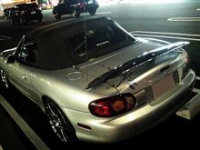 ロードスターにバグガード取り付け完了。