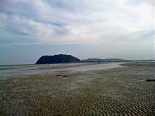 マテ貝掘り
