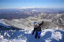 厳冬期ラストの金峰山⑤