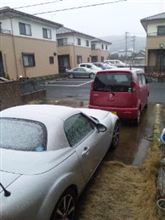 雨から雪へ