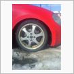 コペンのフロント車高を下げる。