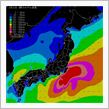 波高く