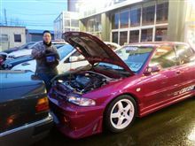 ☆　ＣＲＵＩＳＥ 新人君 バッテリー交換中！　☆