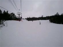 今シーズン最後のスキーに行ってきました。