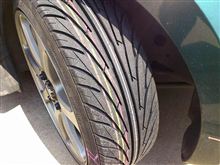 タイヤ交換と洗車