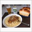 今日のお昼.８.カレースパと ...