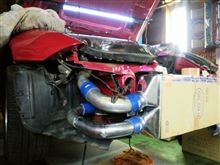 ☆　ＣＲＵＩＳＥ Ｚ３２ インタークーラーパイピング製作中♪　☆