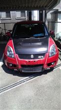 我がスイスポへ(TT)