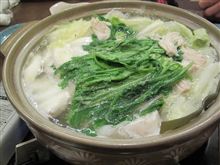 今日のディナーは、「仙樹」四万十のうなぎ＆クエ鍋