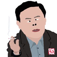 タバコ対決している場合じゃないと思うけど…ちょっとレベル低いですね〜┐(&#180;-｀)┌