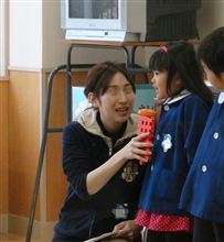 今日は幼稚園のお誕生会（4月生まれ）でした