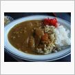 夕飯はカレーライス…