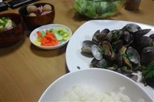 日替わり定食(12/4/29)/アサリバター 日替わり定食(12/4/29)/アサリバター