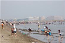 お天気が良すぎたので、なぎさへと。