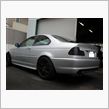 DCP STORE　BMW E46　テールランプスモークフィルム取付