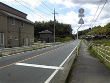 速度違反取り締まり（笠岡市今立・広域農道）