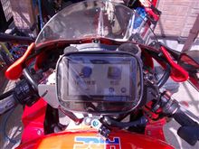 バイクにナビ付けたった
