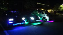 LEDアンダーライト装備。・・・エレクトリカルパレード!?