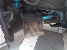 ブレーキ導風板作り直し