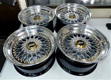 BBS-RS17インチスーパーミラーポリッシュとリム交換&パウダーコート BBS-RS17インチスーパーミラーポリッシュとリム交換&パウダーコート