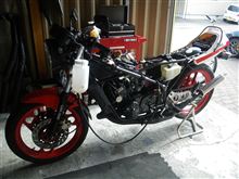 RZ２５０R　エンジン始動！　ガンマよりイイ感じ？