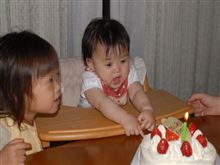 三女、1歳記念日