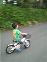 自転車に乗れるようになりました