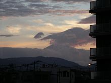 ６月２０日水曜日の日記　台風一過富士山