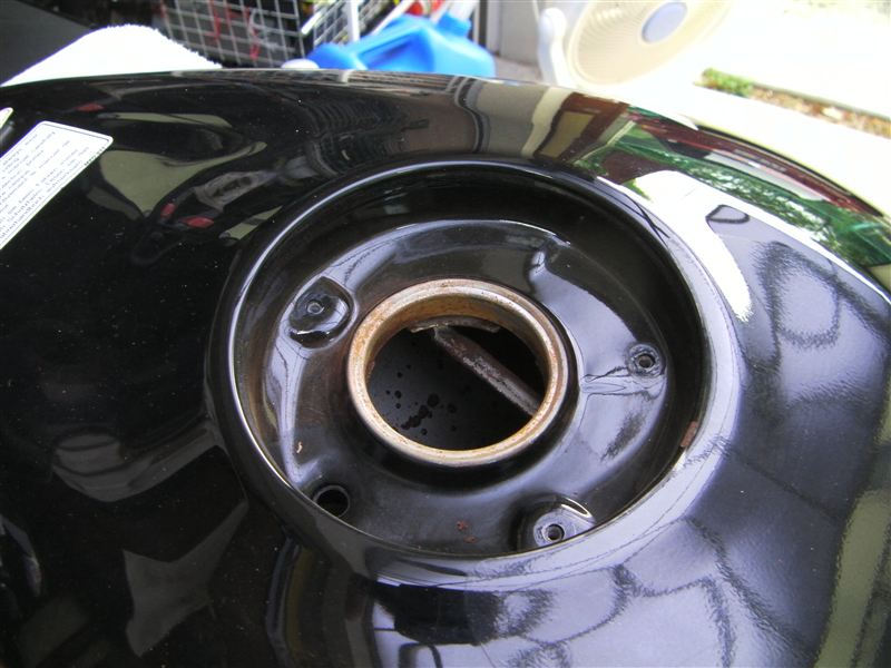 嫁さんバイクのタンク錆除去作業 Miyanのブログ Miyanのページ みんカラ