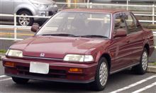 ちょっと懐かしい4代目EFシビック前期型4ドア♪ ちょっと懐かしい4代目EFシビック前期型4ドア♪