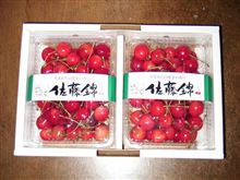 佐藤錦頂いた(^O^)