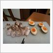 卵が　賞味期限　まじかなので