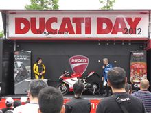 DUCATI DAYに…。