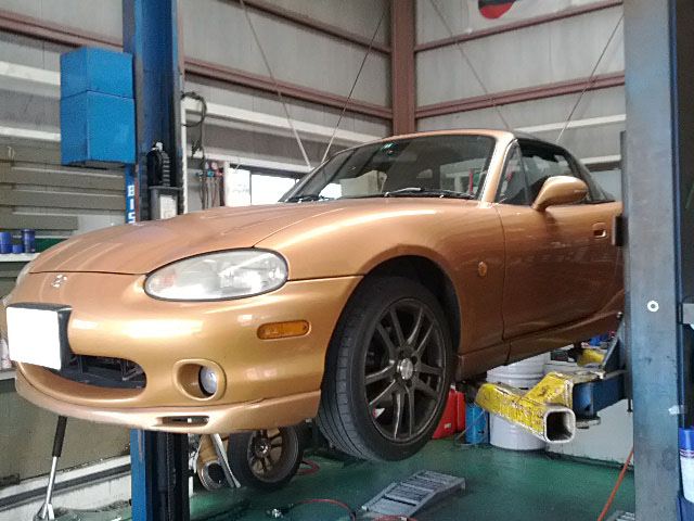 ハブベアリングがシャリシャリ ぐち Nb1のブログ 今日も走ってます Nb8c ロードスター 不定 日記 みんカラ