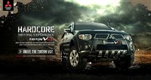 HARDCORE DRIVING EXPERIENCE Mitsubishi Triton VGT ： Malaysia ・・・・