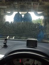 雨上がったので
