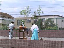 2014.7.14.地鎮祭とクラッチ交換。