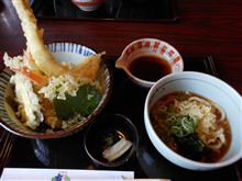 あなご天ぷら丼
