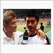 宮本恒靖氏の引退試合にて