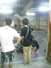 ラジまに取材中でした (^^;)