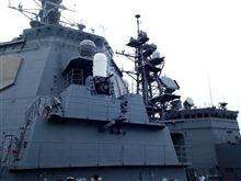 護衛艦「きりしま」「さざなみ」一般公開時の自衛隊装備車両他