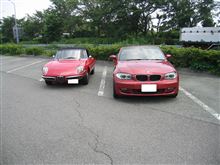 アルファロメオ デュエット スパイダー みんからオフ!!BMWの巻 アルファロメオ デュエット スパイダー みんからオフ!!BMWの巻