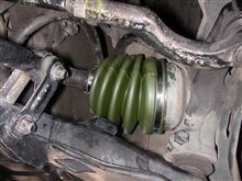 ドライブシャフトブーツの交換作業(手抜き偏!) ドライブシャフトブーツの交換作業(手抜き偏!)