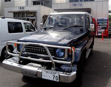 ノーマルランクル７３ユーザー車検