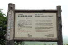 霧ヶ峰湿原植物郡落