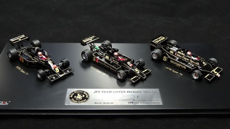 1/43 JPS TEAM LOTUS Formula One Set(TrueScale Model
