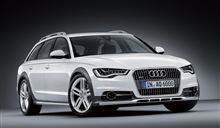 Audi A6 allroad quattro出ますね。