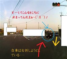 ソコ反対車線でしょ(;｀O&#180;)o