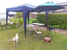 BBQ準備完了～(^o^)…。