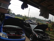 2台並んだ(￣▽￣)